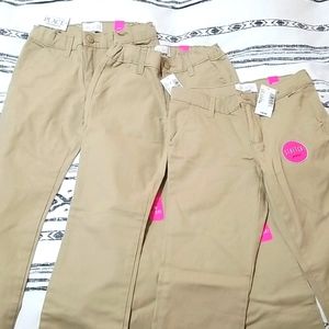 Set of 3...Girls size 6 uniform pants. NWT